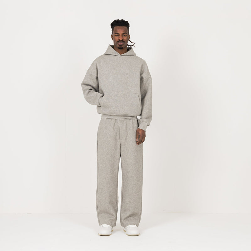 Sculpt Hoodie - Stone Marl - Destructive