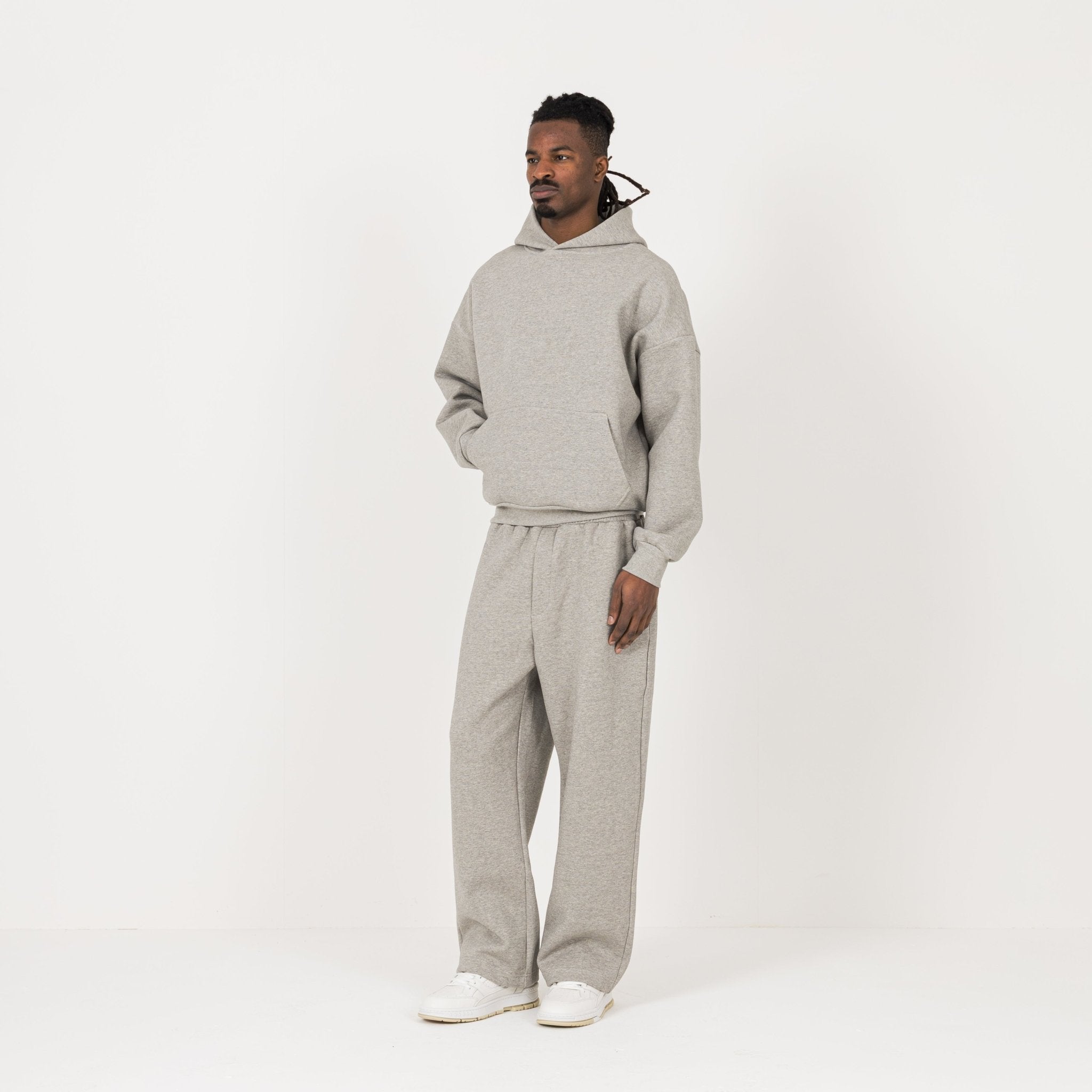 Sculpt Hoodie - Stone Marl – Destructive