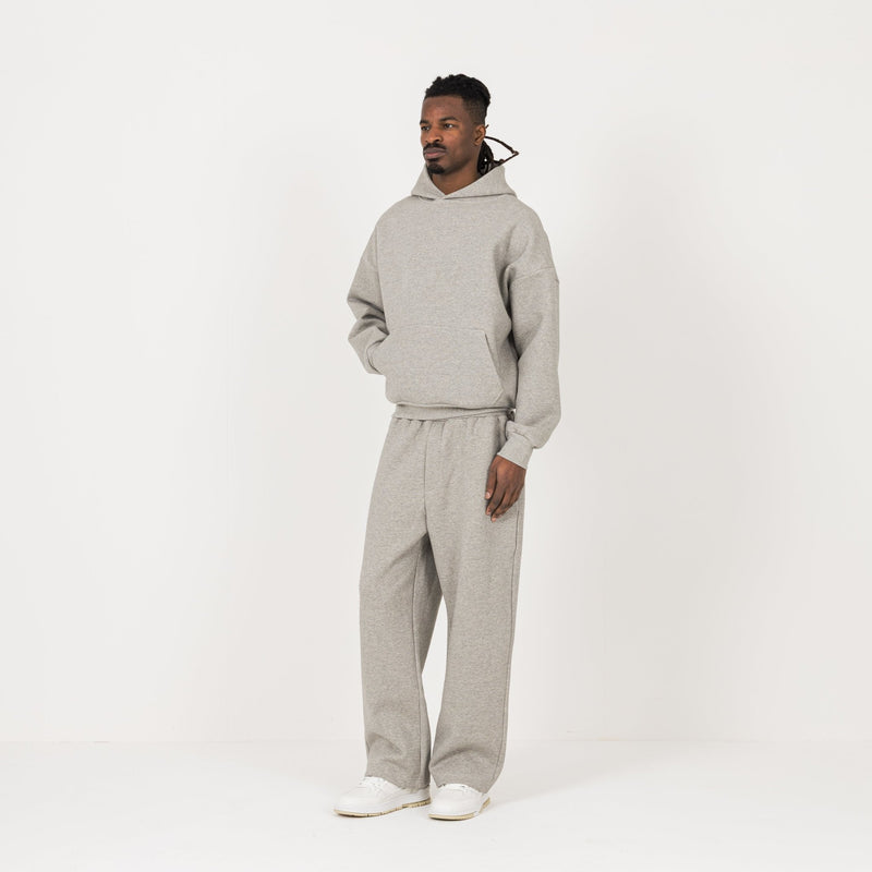 Sculpt Hoodie - Stone Marl - Destructive