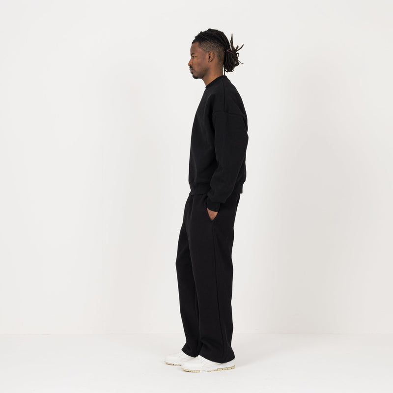 Sculpt Sweatshirt - Carbon Black - Destructive