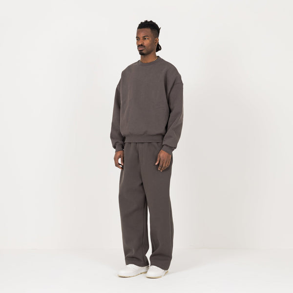 Sculpt Sweatshirt - Moor Brown - Destructive