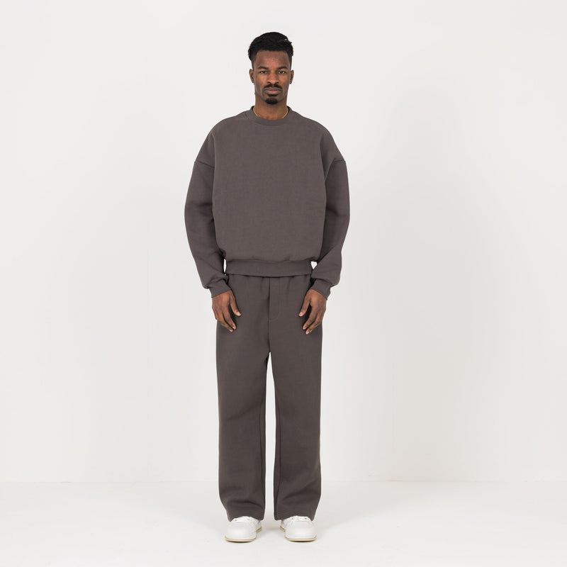 Sculpt Sweatshirt - Moor Brown - Destructive