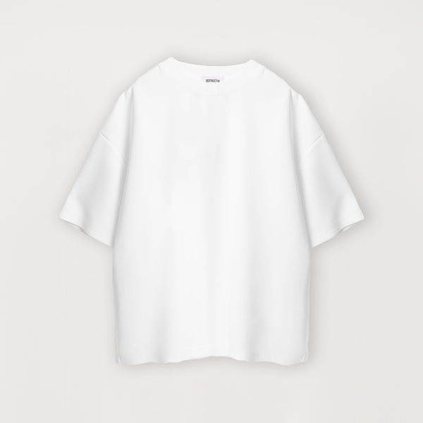Sculpt T-Shirt - White - Destructive