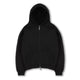 Sculpt Zip Hoodie - Carbon Black - Destructive