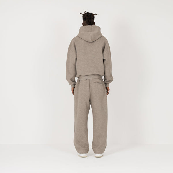 Sculpt Zip Hoodie - Clay Marl - Destructive