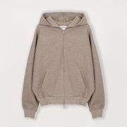 Sculpt Zip Hoodie - Clay Marl
