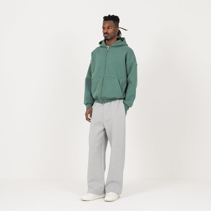 Sculpt Zip Hoodie - Field Green - Destructive