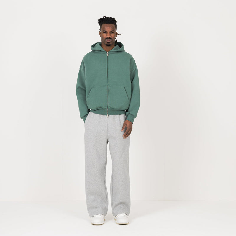Sculpt Zip Hoodie - Field Green - Destructive