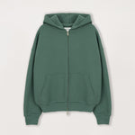 Sculpt Zip Hoodie - Field Green