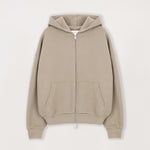 Sculpt Zip Hoodie - Loam Brown