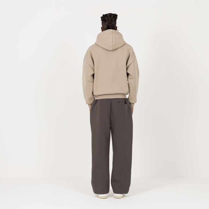 Sculpt Zip Hoodie - Loam Brown - Destructive