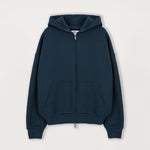 Sculpt Zip Hoodie - Midnight Blue