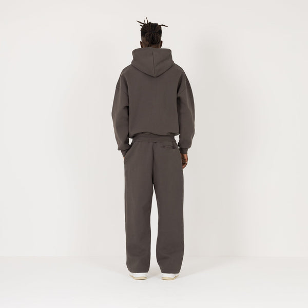 Sculpt Zip Hoodie - Moor Brown - Destructive