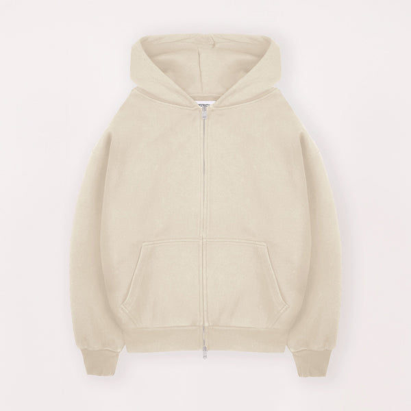 Sculpt Zip Hoodie - Sandstone - Destructive