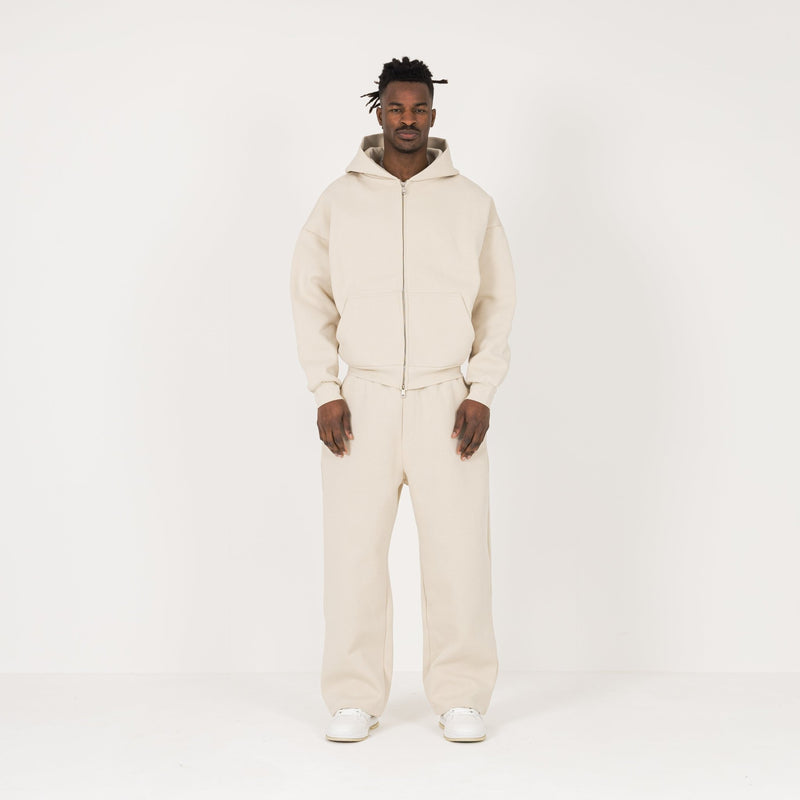 Sculpt Zip Hoodie - Sandstone - Destructive