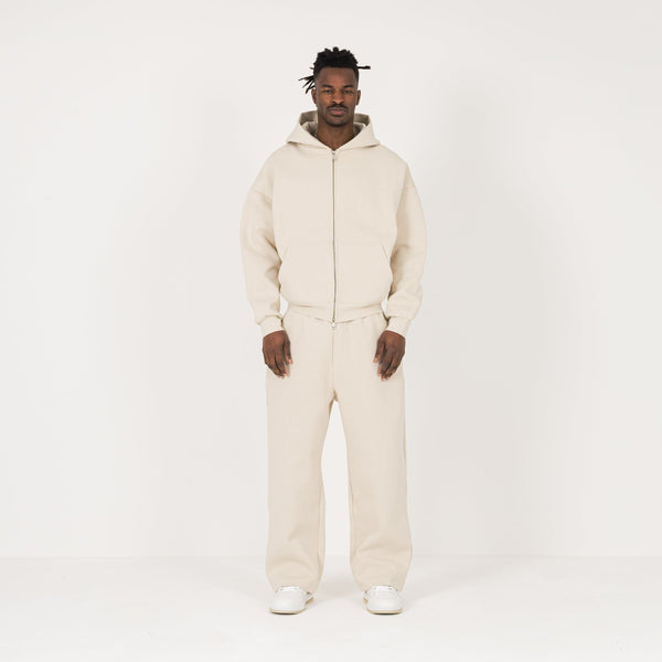 Sculpt Zip Hoodie - Sandstone - Destructive