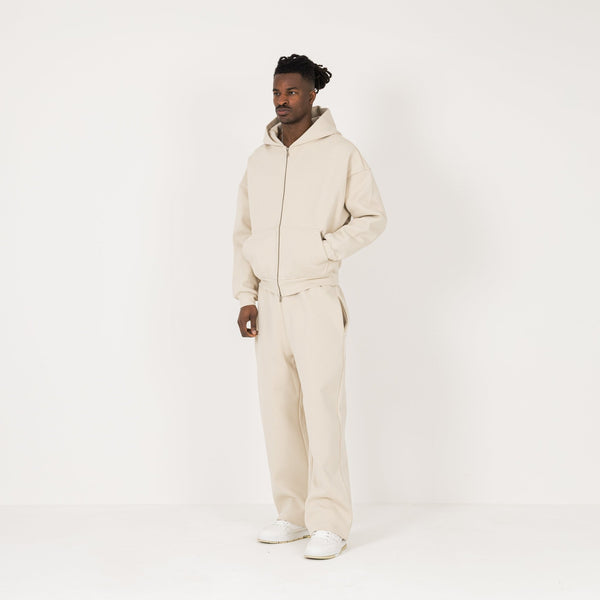 Sculpt Zip Hoodie - Sandstone - Destructive