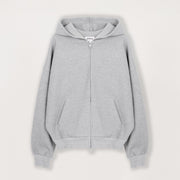 Sculpt Zip Hoodie - Slate Marl