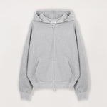 Sculpt Zip Hoodie - Slate Marl
