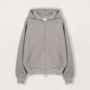 Sculpt Zip Hoodie - Stone Marl