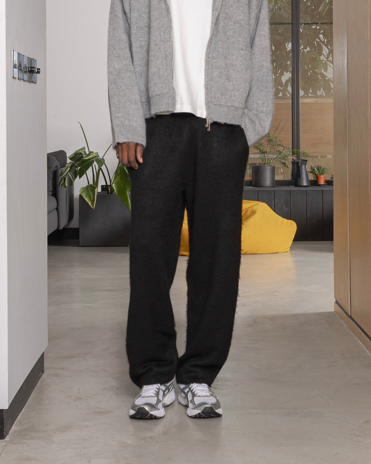 Mohair Sweatpant - Black campaign image 1