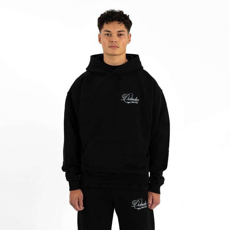 Signature Hoodie - Black - Destructive