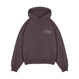 Signature Hoodie - Dark Mocha - Destructive