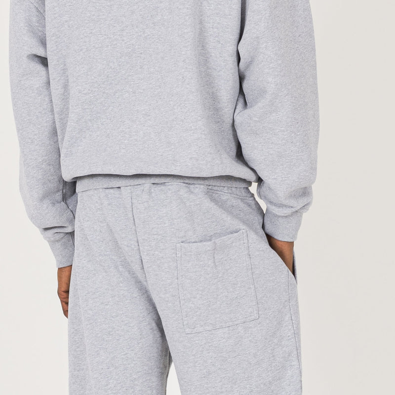 Sweatpant - Light Marl Grey - Destructive