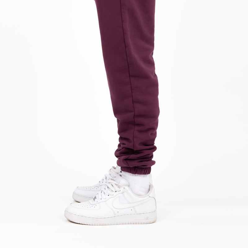 Sweatpant - Plum - Destructive