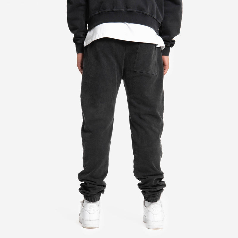 Sweatpant - Vintage Black - Destructive