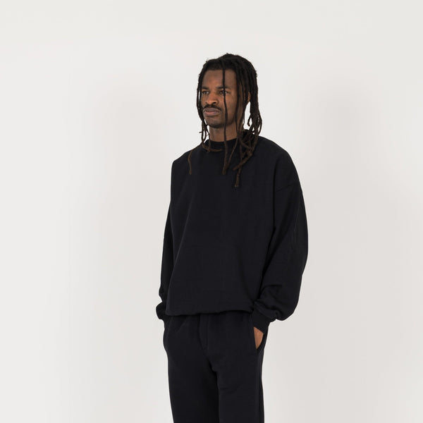 Sweatshirt - Black - Destructive