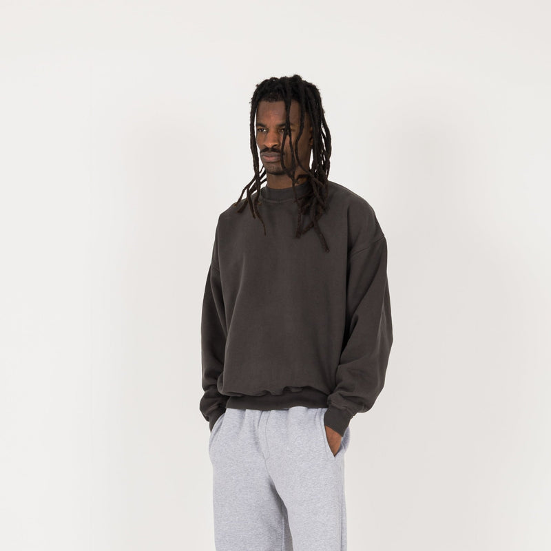 Sweatshirt - Dark Mocha - Destructive