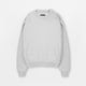 Sweatshirt - Light Marl Grey - Destructive