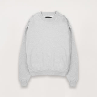 Sweatshirt - Light Marl Grey - Destructive
