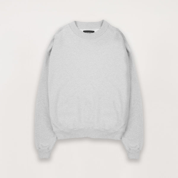 Sweatshirt - Light Marl Grey - Destructive