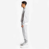 Sweatshirt - Light Marl Grey - Destructive