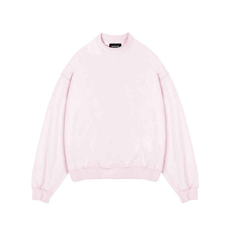 Sweatshirt - Light Pink - Destructive