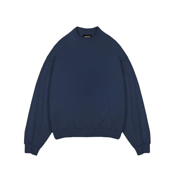 Sweatshirt - Navy - Destructive