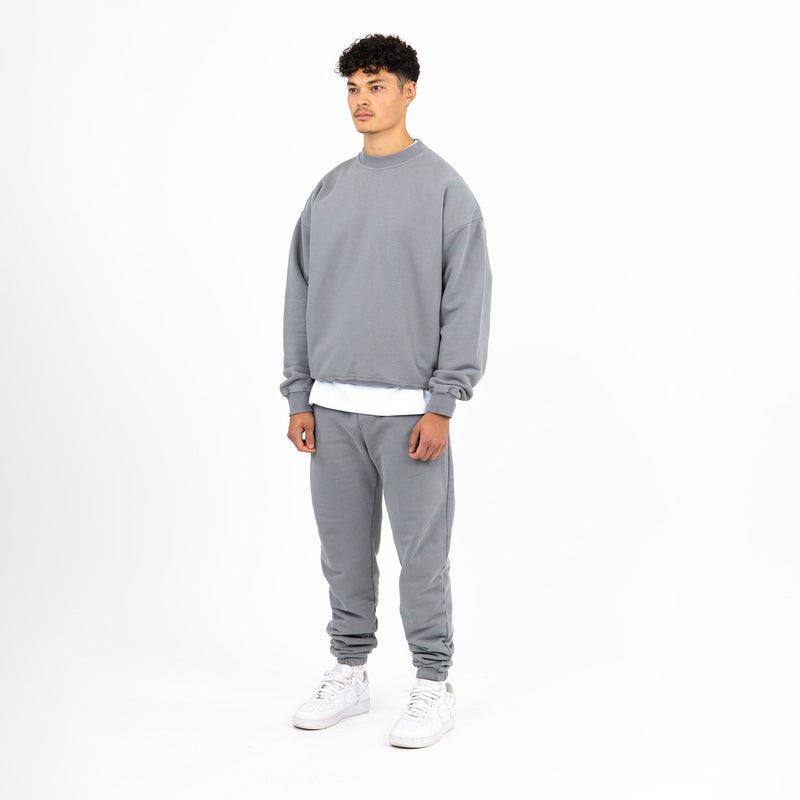 Sweatshirt - Ocean Grey - Destructive