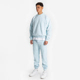 Sweatshirt - Sky Blue - Destructive