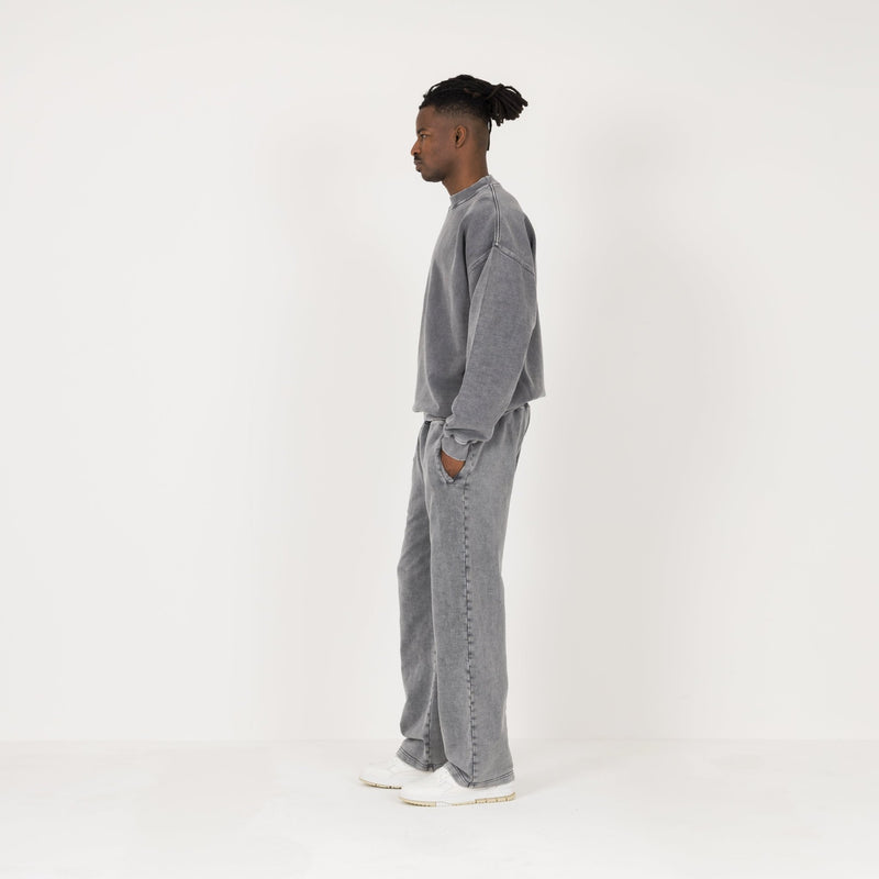 Sweatshirt - Vintage Grey - Destructive