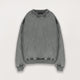 Sweatshirt - Vintage Grey - Destructive