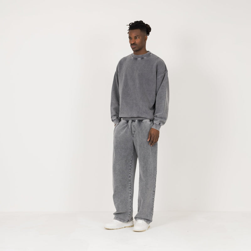 Sweatshirt - Vintage Grey - Destructive