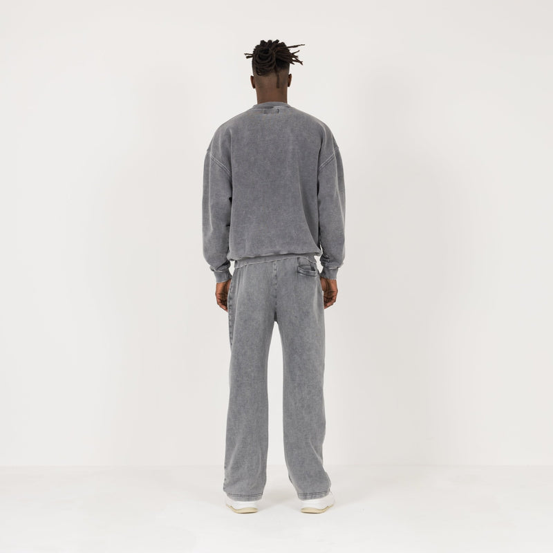 Sweatshirt - Vintage Grey - Destructive