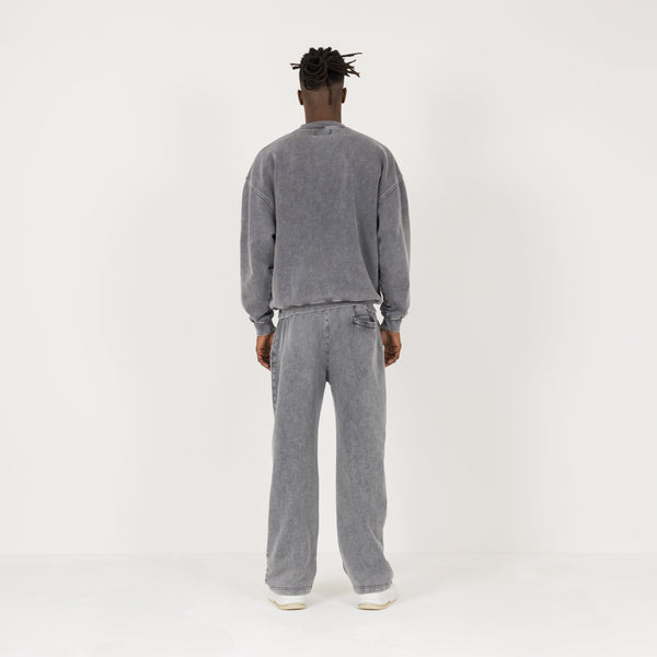 Sweatshirt - Vintage Grey - Destructive