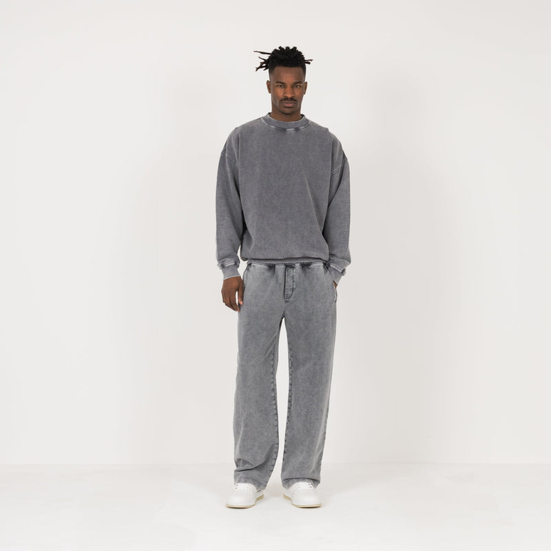 Sweatshirt - Vintage Grey - Destructive