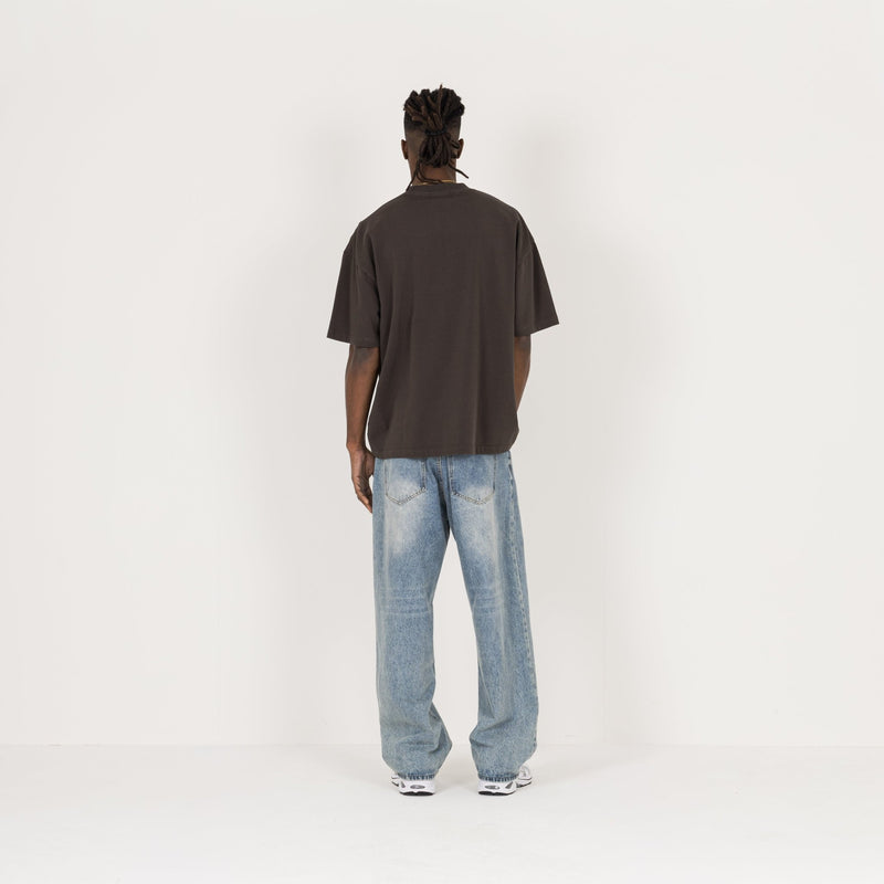 T-Shirt - Dark Mocha - Destructive