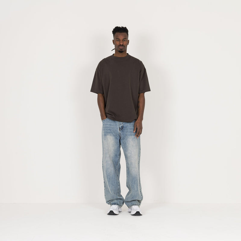 T-Shirt - Dark Mocha - Destructive