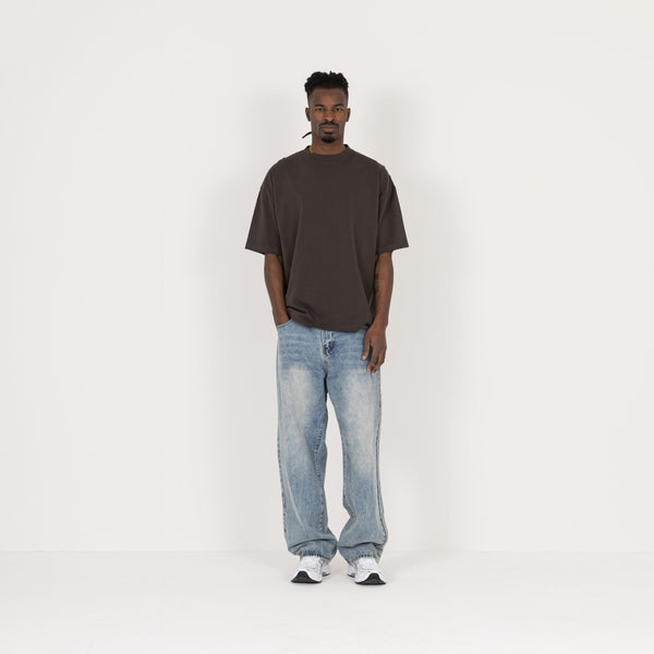 T-Shirt - Dark Mocha - Destructive