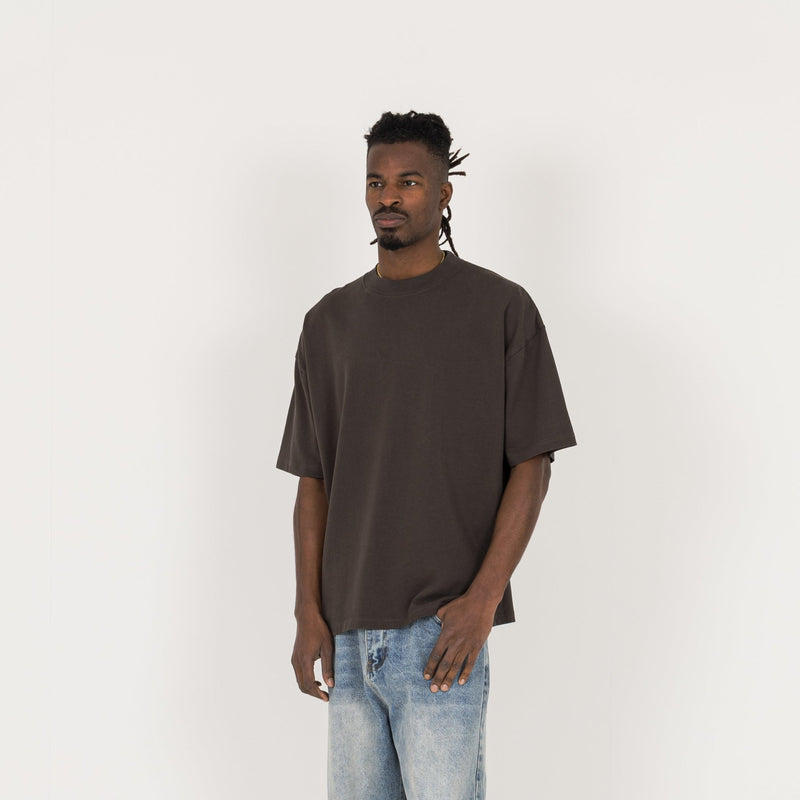 T-Shirt - Dark Mocha - Destructive